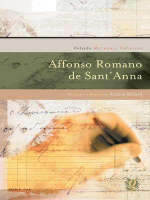 cover image of Melhores Crônicas Affonso Romano de Sant'Anna